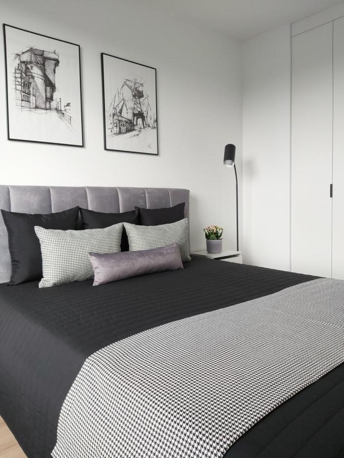Apartament 150 Zaspa Vvita Z Prywatnym Ogrodem I Tarasem Гданьск Экстерьер фото