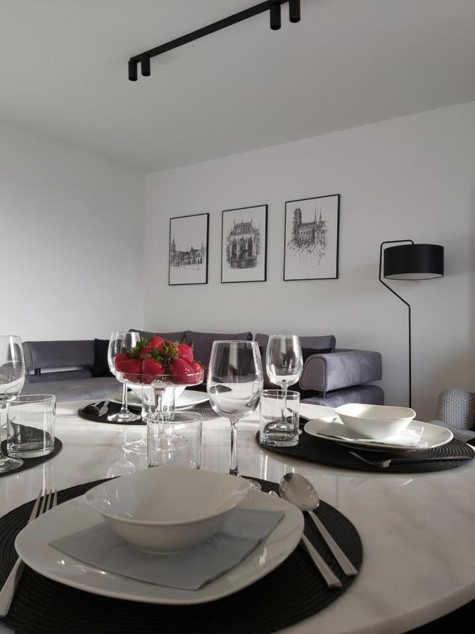 Apartament 150 Zaspa Vvita Z Prywatnym Ogrodem I Tarasem Гданьск Экстерьер фото