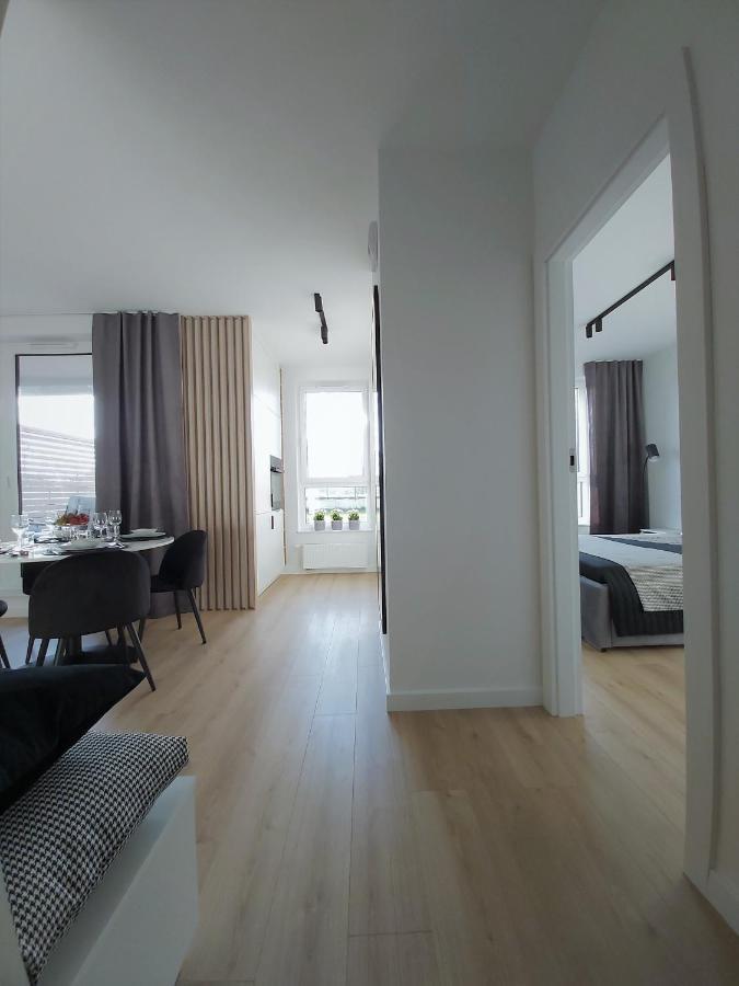 Apartament 150 Zaspa Vvita Z Prywatnym Ogrodem I Tarasem Гданьск Экстерьер фото