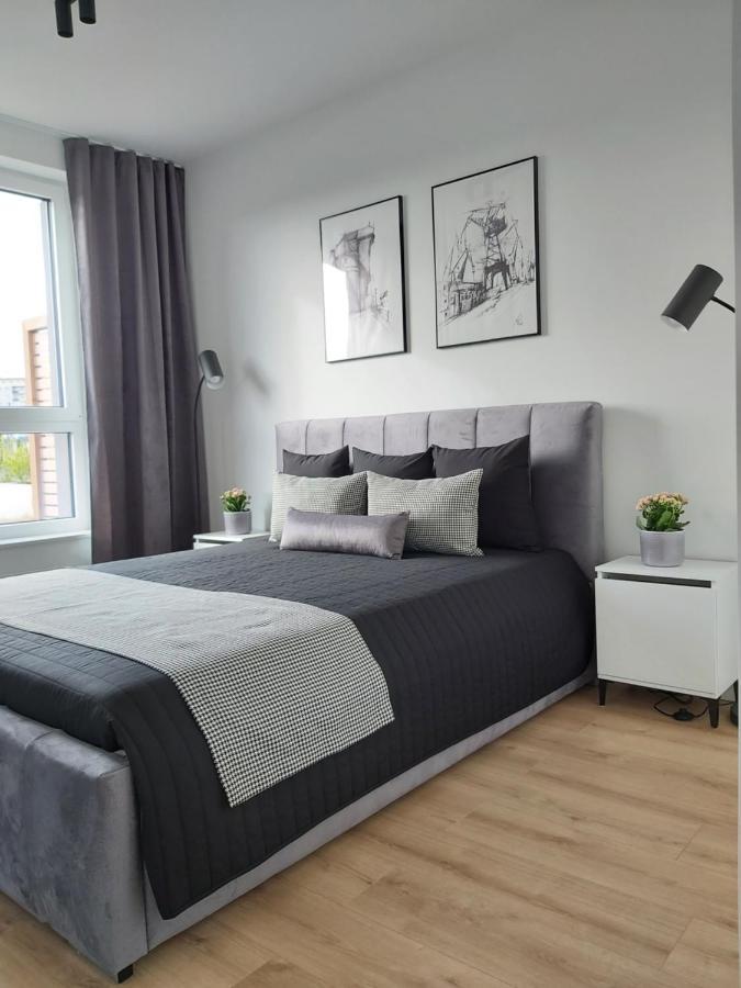 Apartament 150 Zaspa Vvita Z Prywatnym Ogrodem I Tarasem Гданьск Экстерьер фото