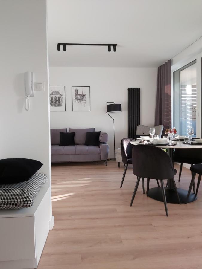 Apartament 150 Zaspa Vvita Z Prywatnym Ogrodem I Tarasem Гданьск Экстерьер фото