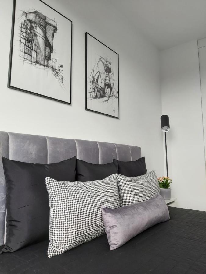 Apartament 150 Zaspa Vvita Z Prywatnym Ogrodem I Tarasem Гданьск Экстерьер фото