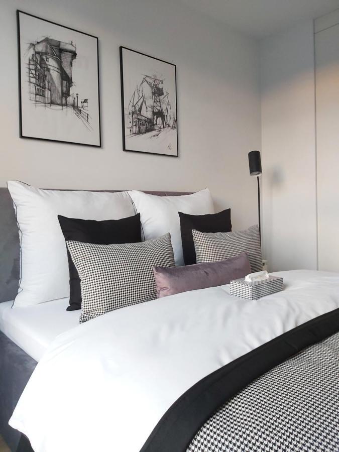 Apartament 150 Zaspa Vvita Z Prywatnym Ogrodem I Tarasem Гданьск Экстерьер фото