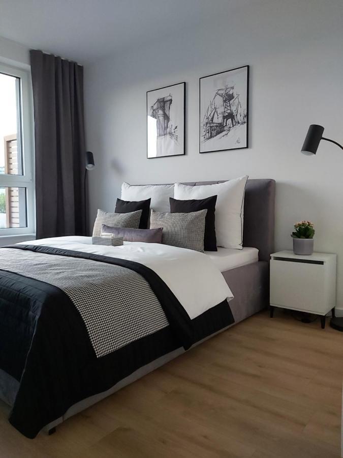 Apartament 150 Zaspa Vvita Z Prywatnym Ogrodem I Tarasem Гданьск Экстерьер фото