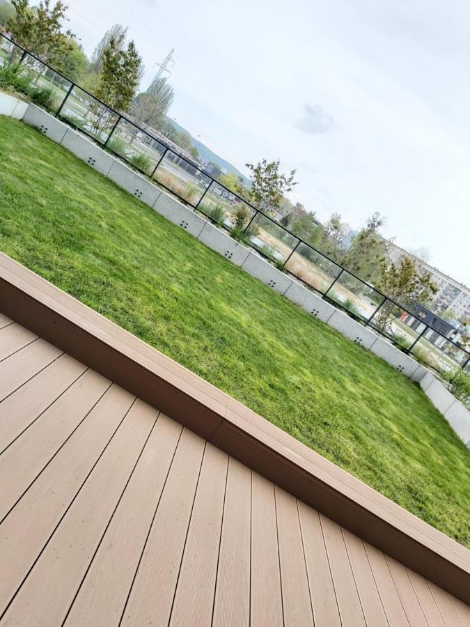 Apartament 150 Zaspa Vvita Z Prywatnym Ogrodem I Tarasem Гданьск Экстерьер фото