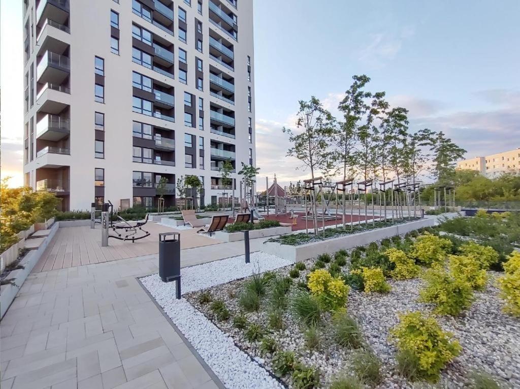 Apartament 150 Zaspa Vvita Z Prywatnym Ogrodem I Tarasem Гданьск Экстерьер фото